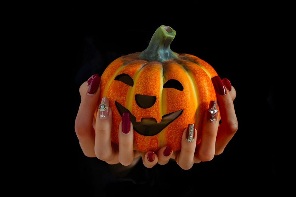 Best Halloween Travel and Nails That Complete Your Costume Vibe hallowen travel nails