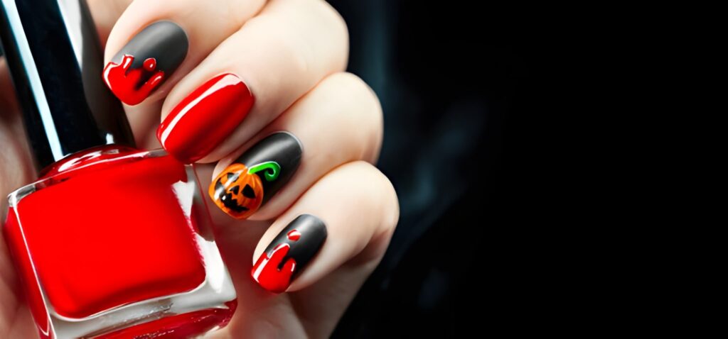 Best Halloween Travel and Nails That Complete Your Costume Vibe Trendy Halloween 2025 nail art designs with spooky and stylish details.