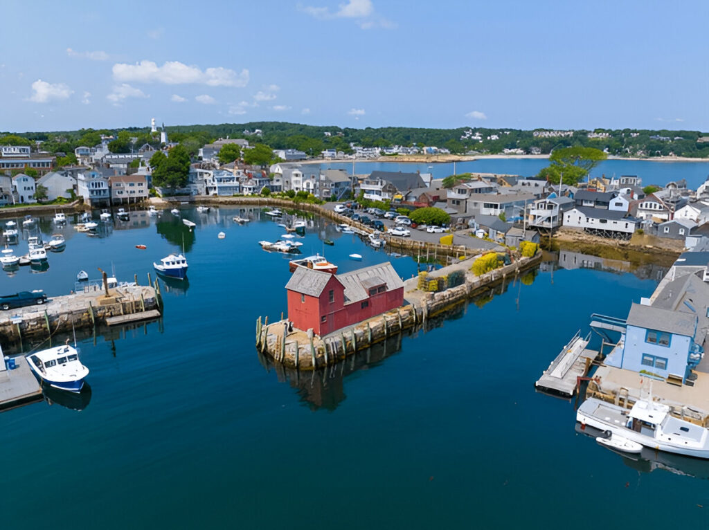 10 Of the Best East Coast Family Vacations and Destinations Picturesque harbor and colorful boats in Rockport, Cape Ann peaceful East Coast getaway for families